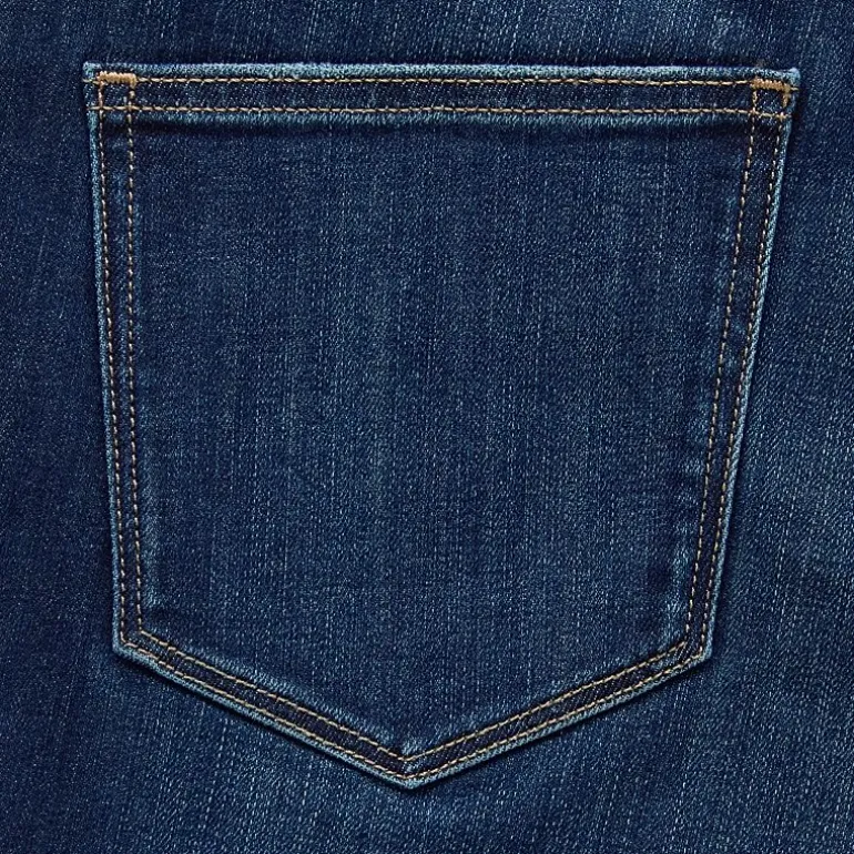 St. John's Bay Womens Mid Rise Adaptive Bootcut Easy-on + Easy-off Jean