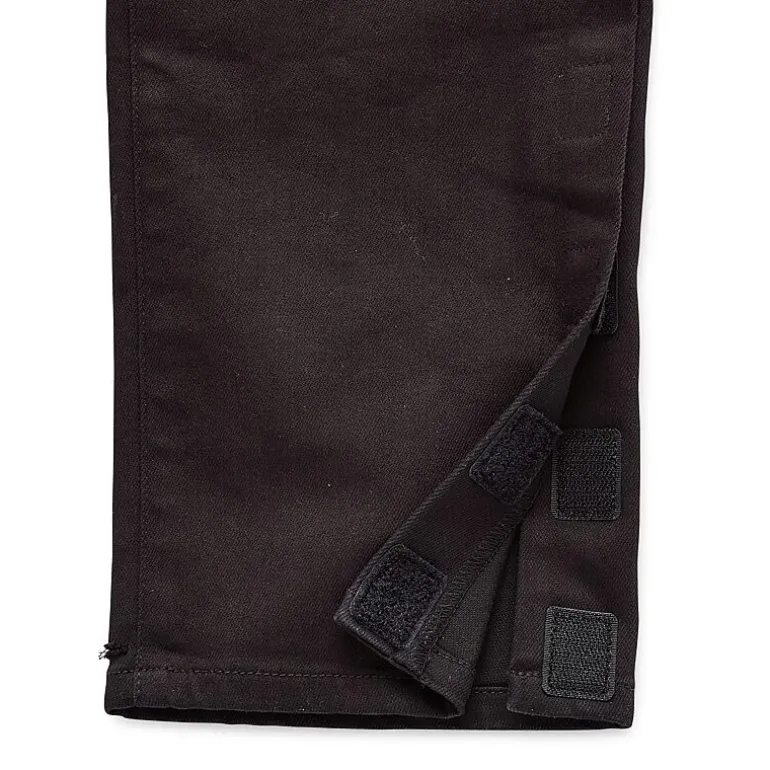 St. John's Bay Womens Mid Rise Adaptive Easy-on + Easy-off Straight Leg Jean