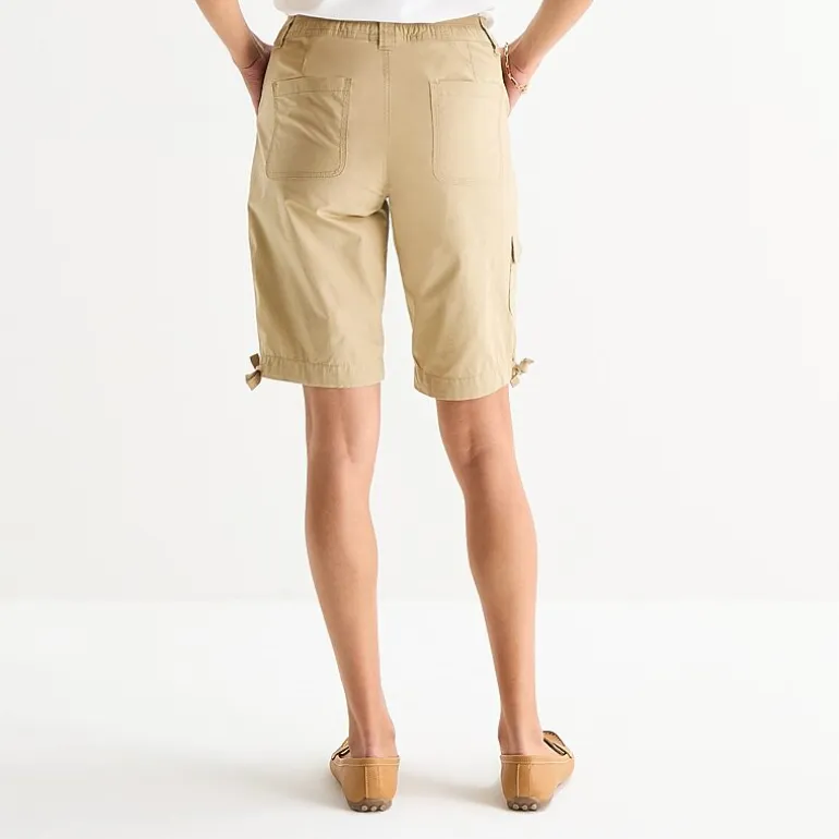 St. John's Bay Womens 11" Mid Rise Bermuda Short