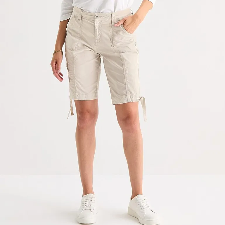 St. John's Bay Womens 11" Mid Rise Bermuda Short