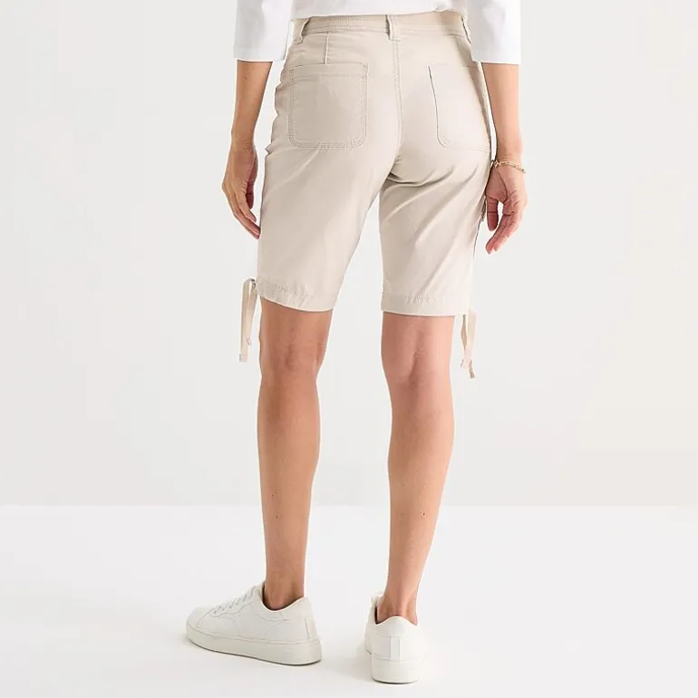 St. John's Bay Womens 11" Mid Rise Bermuda Short