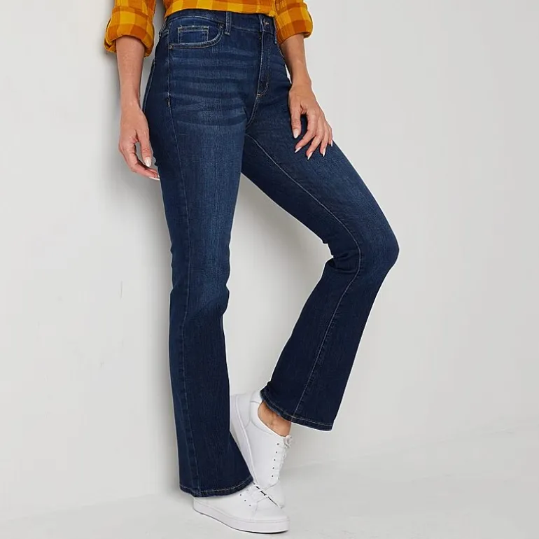 St. John's Bay Womens Mid Rise Bootcut Jean