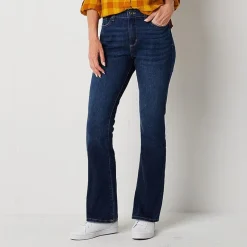 St. John's Bay Womens Mid Rise Bootcut Jean