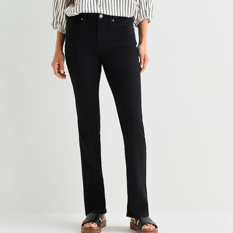 St. John's Bay Womens Mid Rise Bootcut Jean