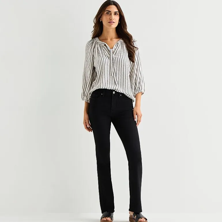 St. John's Bay Womens Mid Rise Bootcut Jean