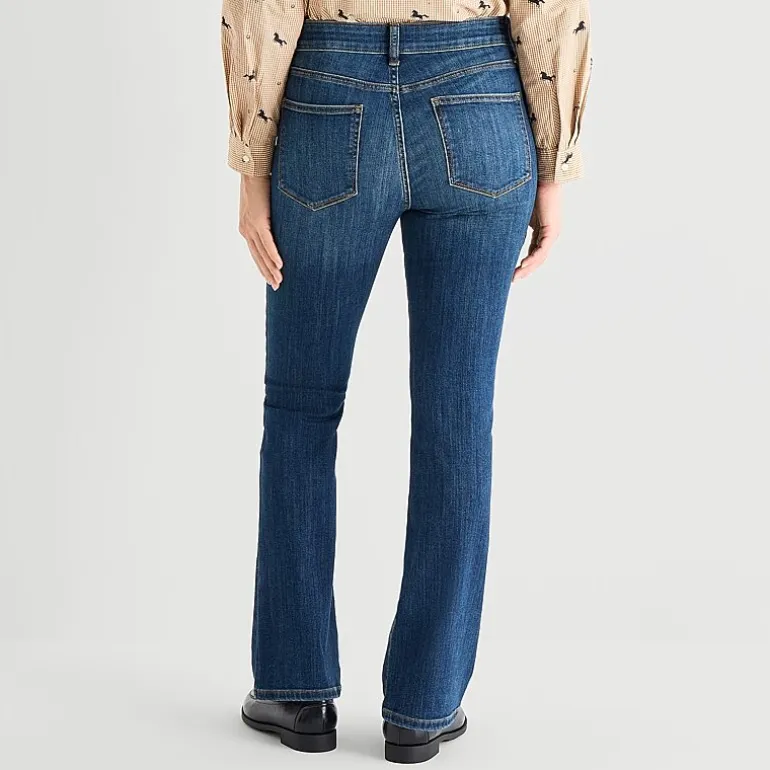 St. John's Bay Womens Mid Rise Bootcut Jean
