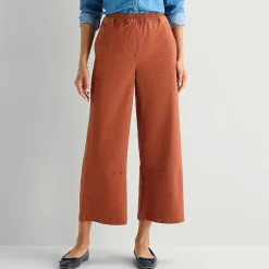 St. John's Bay Womens Mid Rise Cropped Pant