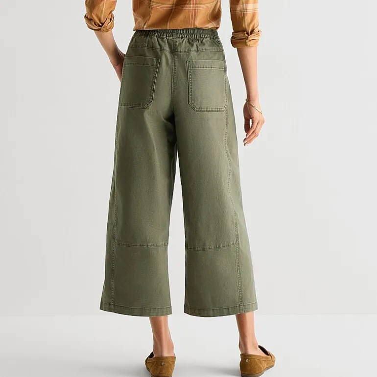 St. John's Bay Womens Mid Rise Cropped Pant