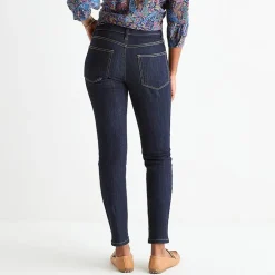 St. John's Bay Womens Mid Rise Secretly Slender Skinny Fit Jean