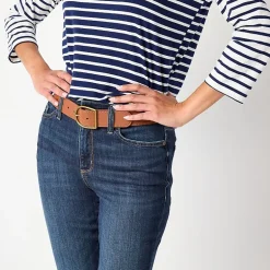 St. John's Bay Womens Mid Rise Secretly Slender Skinny Fit Jean