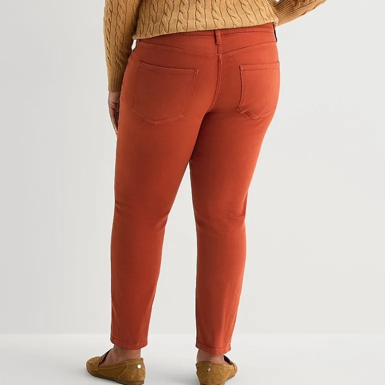 St. John's Bay Womens Mid Rise Skinny Fit Jean