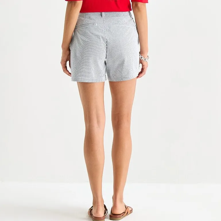 St. John's Bay Womens 5 3/4" Mid Rise Tall Chino Short