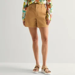 St. John's Bay Womens Pleated Short