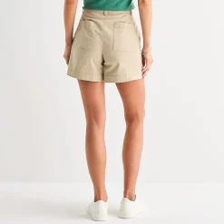 St. John's Bay Womens Pleated Short