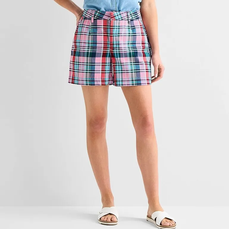 St. John's Bay Womens Pleated Short