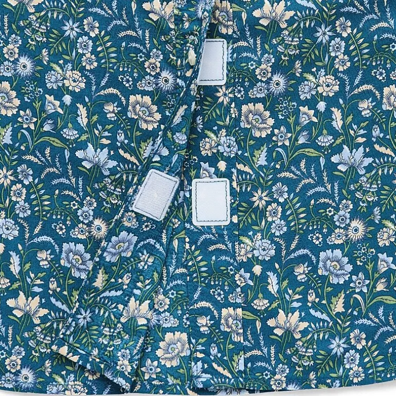 St. John's Bay Womens Plus Easy-on + Easy-off Cuffed Long Sleeve Regular Fit Button-Down Shirt