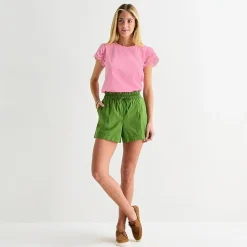 St. John's Bay Womens Pull-On Short
