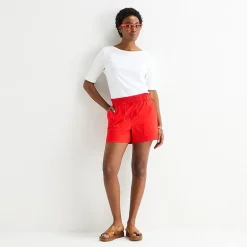 St. John's Bay Womens Pull-On Short