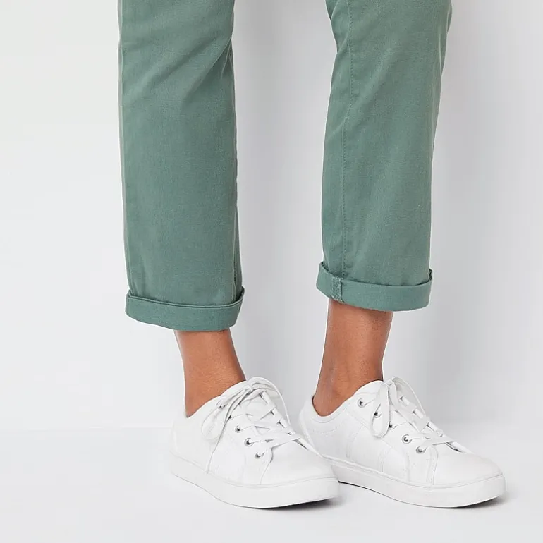 St. John's Bay Women's Relaxed Fit Girl Friend Chino Pant