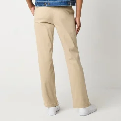 St. John's Bay Women's Relaxed Fit Girl Friend Chino Pant