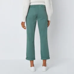 St. John's Bay Women's Relaxed Fit Girl Friend Chino Pant