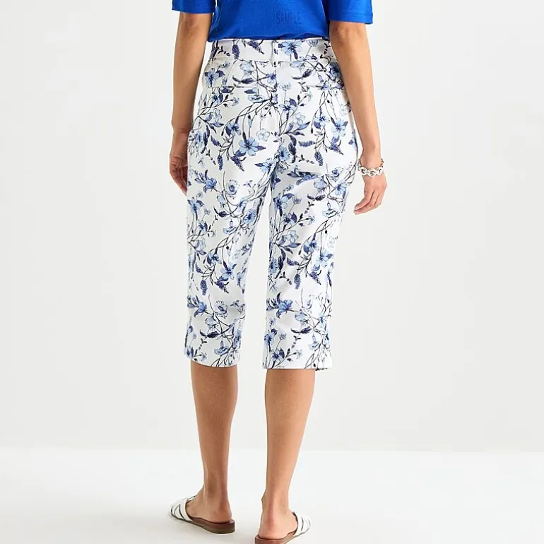 St. John's Bay Womens Secretly Slender Mid Rise Capri Pant