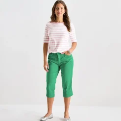 St. John's Bay Womens Secretly Slender Mid Rise Capri Pant