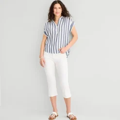 St. John's Bay Womens Short Sleeve Blouse