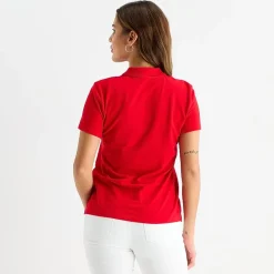St. John's Bay Womens Short Sleeve Polo Shirt