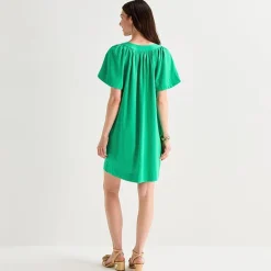 St. John's Bay Womens Short Sleeve Sheath Dress