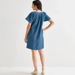 St. John's Bay Womens Short Sleeve Sheath Dress