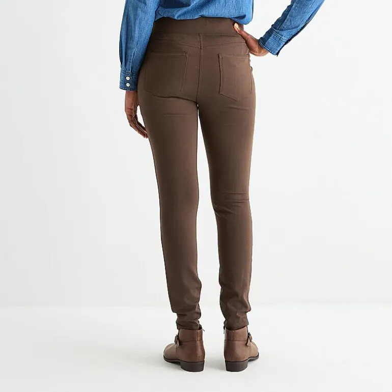 St. John's Bay Womens Skinny Pull-On Pant