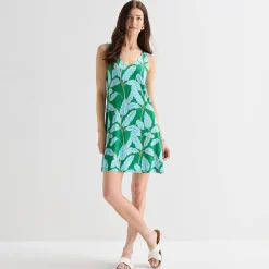 St. John's Bay Womens Sleeveless A-Line Dress
