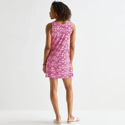 St. John's Bay Womens Sleeveless A-Line Dress