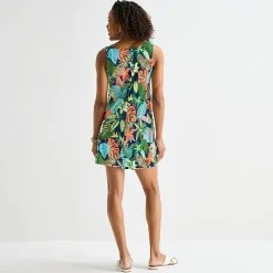 St. John's Bay Womens Sleeveless A-Line Dress