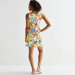 St. John's Bay Womens Sleeveless A-Line Dress