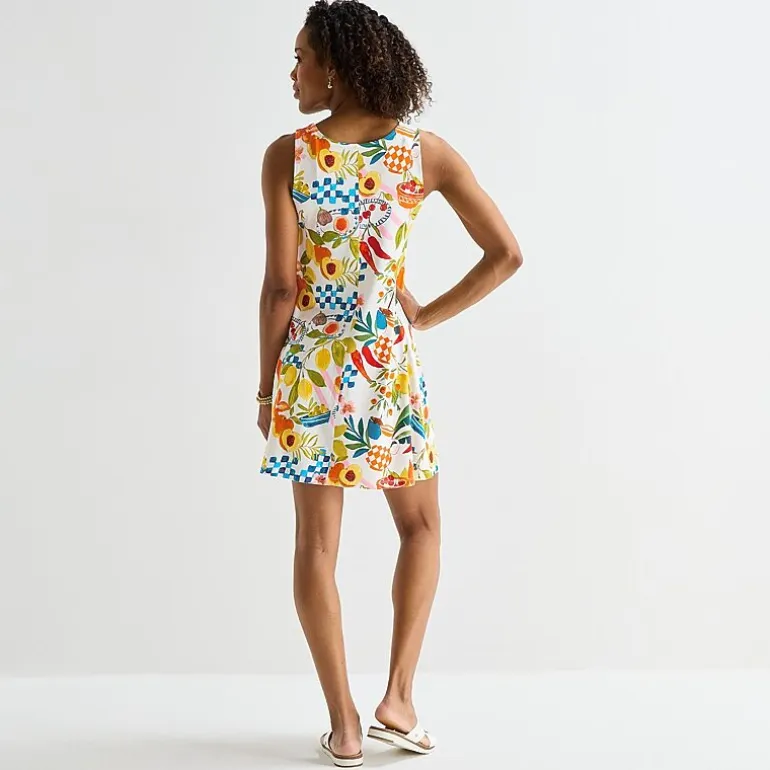 St. John's Bay Womens Sleeveless A-Line Dress