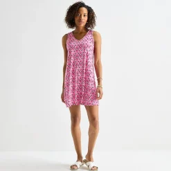 St. John's Bay Womens Sleeveless A-Line Dress