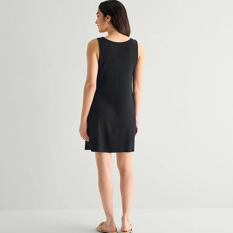 St. John's Bay Womens Sleeveless A-Line Dress