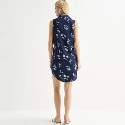 St. John's Bay Womens Sleeveless Sheath Dress