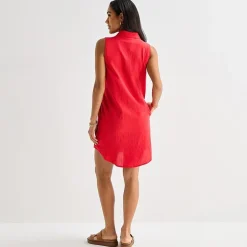 St. John's Bay Womens Sleeveless Sheath Dress