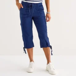 St. John's Bay Womens Straight Capri Pant