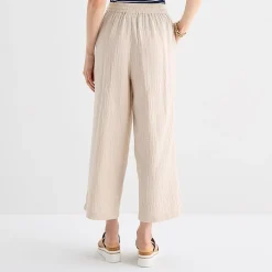 St. John's Bay Womens Straight Cropped Pant