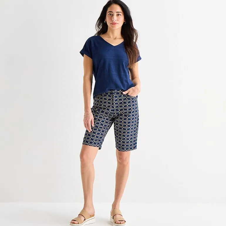 St. John's Bay Womens 11" Tall Bermuda Short