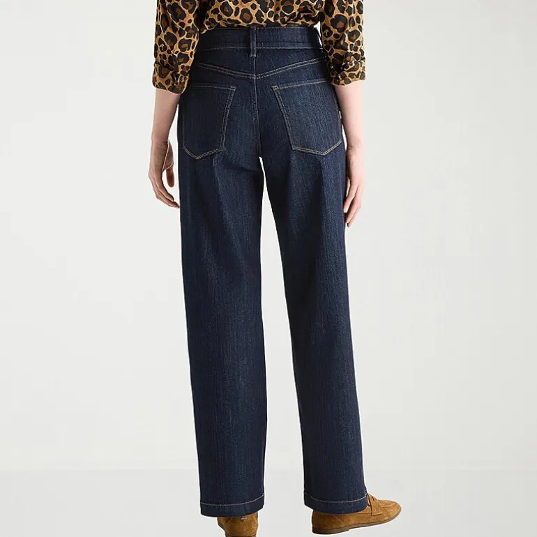St. John's Bay Womens Tall High Rise Wide Leg Jean