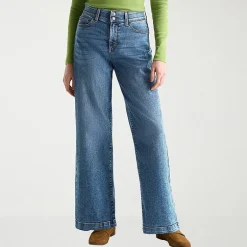 St. John's Bay Womens Tall High Rise Wide Leg Jean