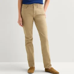 St. John's Bay Womens Tall Mid Rise Straight Leg Jean