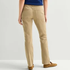 St. John's Bay Womens Tall Mid Rise Straight Leg Jean
