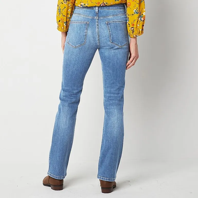 St. John's Bay Womens Tall Mid Rise Bootcut Jean