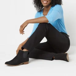 St. John's Bay Womens Tall Mid Rise Straight Leg Jean